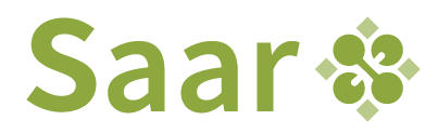 Saar logo met hoofdletter